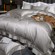 将图片加载到图库查看器,Nordic 140's long-staple cotton cutout four-piece suit