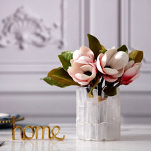 Carregar imagem no visualizador da galeria, European-style modern spar glass vase simulation floral set