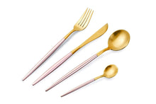 Carregar imagem no visualizador da galeria, Stainless Steel 304 Portuguese Cutlery Four-piece suit Steak Knife Fork Spoon