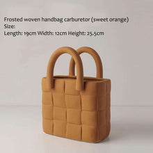 将图片加载到图库查看器,Nordic creative handbags, vases and ceramic ornaments