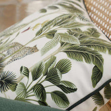 Cargar imagen en el visor de la galería, Jungle beasts tropical animal velvet pillow waist pillowcase