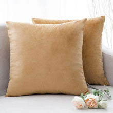 Carregar imagem no visualizador da galeria, Home Textiles Pure Color Velvet Holland Velvet Throw PillowCase