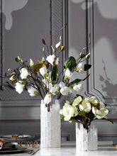 Carregar imagem no visualizador da galeria, European-style modern spar glass vase simulation floral set