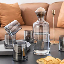 将图片加载到图库查看器,Nordic Creative Glass Cool Boiling Water Cooling Kettle Set