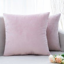 Carregar imagem no visualizador da galeria, Home Textiles Pure Color Velvet Holland Velvet Throw PillowCase
