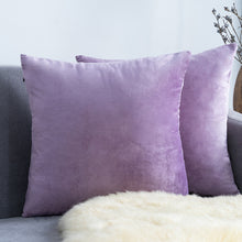 Carregar imagem no visualizador da galeria, Home Textiles Pure Color Velvet Holland Velvet Throw PillowCase