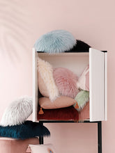 将图片加载到图库查看器,Home style highlighted plush ins wool pillowcase cushion