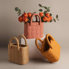 将图片加载到图库查看器,Nordic creative handbags, vases and ceramic ornaments