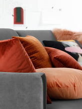 Carregar imagem no visualizador da galeria, Velvet simple pure color pillow cushion pillowcase