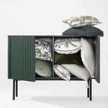 Cargar imagen en el visor de la galería, Jungle beasts tropical animal velvet pillow waist pillowcase