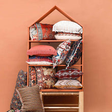 Carregar imagem no visualizador da galeria, Kilim Ethnic style Moroccan embroidery unique floral pillowcase