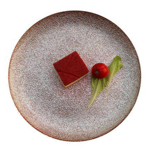 Cargar imagen en el visor de la galería, Plated glass tableware with gold leaf plate fruit plate cold pattern