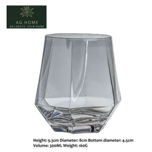 将图片加载到图库查看器,Home modern minimalist colorful frosted hexagonal glass