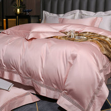 将图片加载到图库查看器,Nordic 140's long-staple cotton cutout four-piece suit