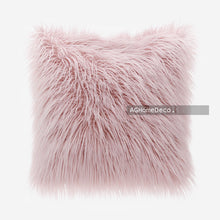 将图片加载到图库查看器,Home style highlighted plush ins wool pillowcase cushion
