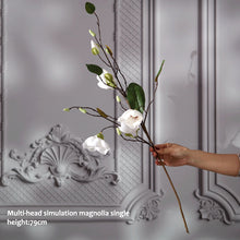 Carregar imagem no visualizador da galeria, European-style modern spar glass vase simulation floral set