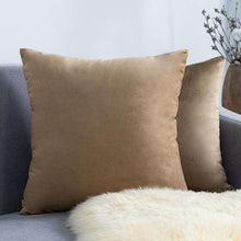 Carregar imagem no visualizador da galeria, Home Textiles Pure Color Velvet Holland Velvet Throw PillowCase