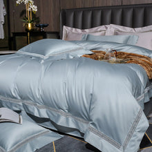 将图片加载到图库查看器,Nordic 140's long-staple cotton cutout four-piece suit