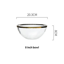 将图片加载到图库查看器,Electroplating glass tableware fruit plate flat cake plate