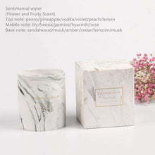 Cargar imagen en el visor de la galería, Exquisite Marbled Ceramic Cup Aromatherapy Candle