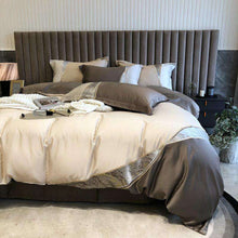 将图片加载到图库查看器,Nordic 100's solid embroidery Tencel four-piece bedding