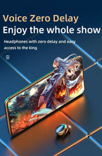 将图片加载到图库查看器,F9-5 New TWS Bluetooth V5.0 9D Stereo wireless sport waterproof Headset Smartphone