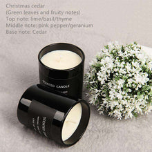 Cargar imagen en el visor de la galería, Black scented candle ins hot sale gift candle