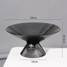Carregar imagem no visualizador da galeria, Modern home fruit glass fruit plate decoration ornaments
