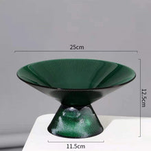 Carregar imagem no visualizador da galeria, Modern home fruit glass fruit plate decoration ornaments