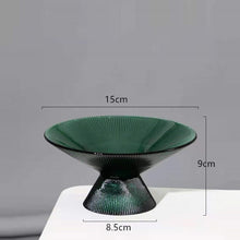 Carregar imagem no visualizador da galeria, Modern home fruit glass fruit plate decoration ornaments