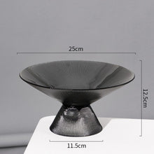Carregar imagem no visualizador da galeria, Modern home fruit glass fruit plate decoration ornaments