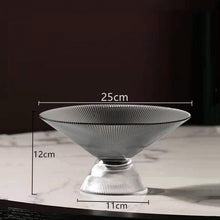 Carregar imagem no visualizador da galeria, Modern home fruit glass fruit plate decoration ornaments
