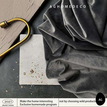 将图片加载到图库查看器,Light Luxury Velvet Curtain Gray Series