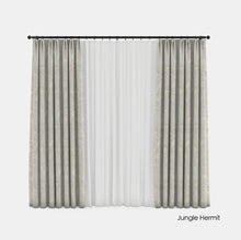 将图片加载到图库查看器,New Embossed Curtain Home Soundproof Blackout Curtain Cotton Linen material