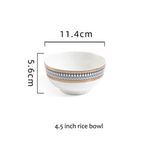 Carregar imagem no visualizador da galeria, Nordic Ceramic Bowl and Plate Tableware Set