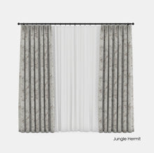 将图片加载到图库查看器,New Embossed Curtain Home Soundproof Blackout Curtain Cotton Linen material