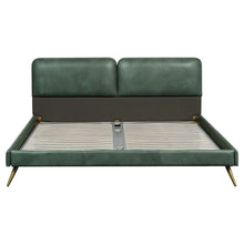 将图片加载到图库查看器,Urban Modern Minimalist Leather Bed Designer Furniture