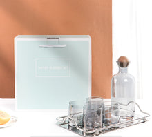 将图片加载到图库查看器,Nordic Creative Glass Cool Boiling Water Cooling Kettle Set