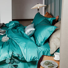 将图片加载到图库查看器,Simple 100 horses cotton four-piece pure cotton bedding sheet