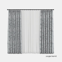 将图片加载到图库查看器,New Embossed Curtain Home Soundproof Blackout Curtain Cotton Linen material
