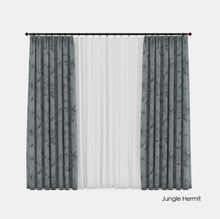 将图片加载到图库查看器,New Embossed Curtain Home Soundproof Blackout Curtain Cotton Linen material
