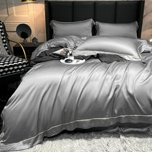 将图片加载到图库查看器,100s double-sided Tencel four-piece ice silk bedding