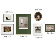 将图片加载到图库查看器,Nordic niche retro living room background wall decoration painting