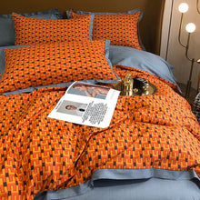 将图片加载到图库查看器,Light luxury style ins simple cotton Duvet cover sets
