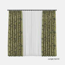 将图片加载到图库查看器,New Embossed Curtain Home Soundproof Blackout Curtain Cotton Linen material