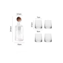 将图片加载到图库查看器,Nordic Creative Glass Cool Boiling Water Cooling Kettle Set