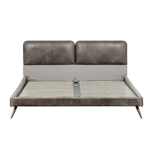 将图片加载到图库查看器,Urban Modern Minimalist Leather Bed Designer Furniture