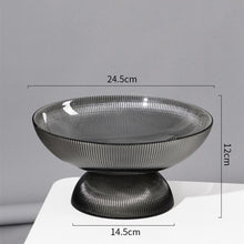 Carregar imagem no visualizador da galeria, Modern geometric crystal glass fruit plate home craft decoration