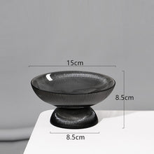 Carregar imagem no visualizador da galeria, Modern geometric crystal glass fruit plate home craft decoration