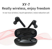 将图片加载到图库查看器,XY-7 TWS Bluetooth V5.0 stereo sport waterproof headset wireless smartphone
